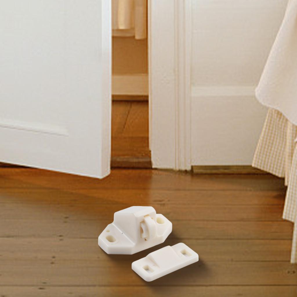 Практичный роликовый защелка для двери Защелка для двери Для лабораторного оборудования Мебельный шкаф Шкафчик С ABS роликом 5 шт. Ролик для дверцы шкафа