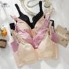 Women's Lingerie Sexy Lace Bra Push Up Plus Size Outfits Lace Bras Balconette Underwire Unlined Bralettes