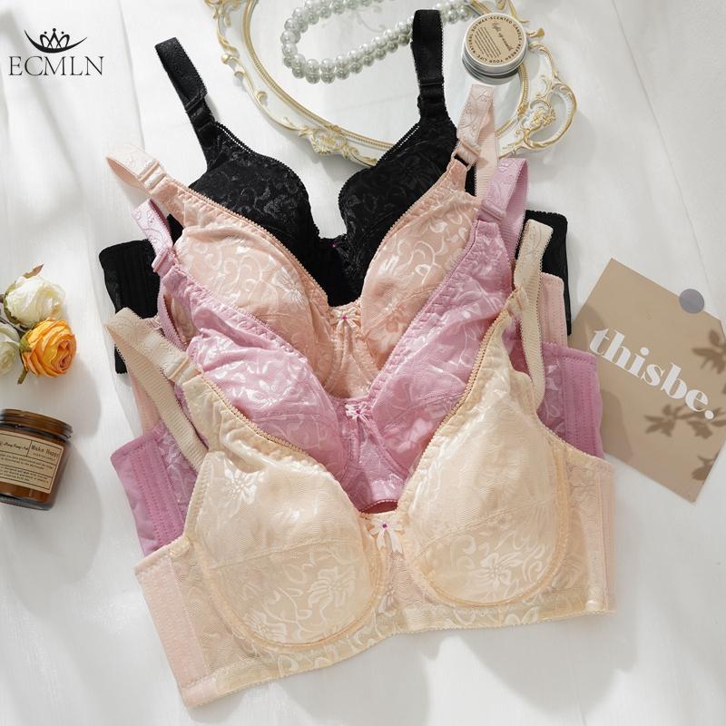 Women's Lingerie Sexy Lace Bra Push Up Plus Size Outfits Lace Bras Balconette Underwire Unlined Bralettes