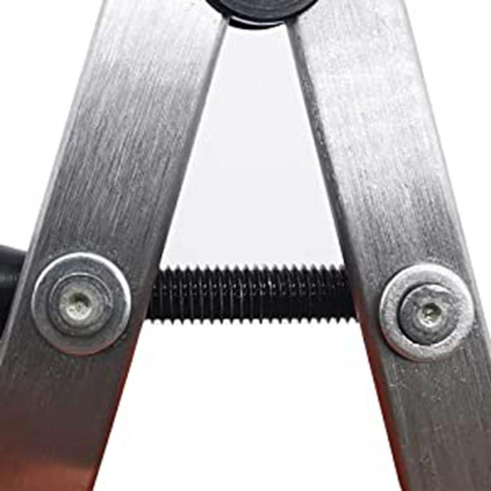 Adjustment Draw a Circle Arc Art Quick Nut Steel Divider Wing Creaser Scribing Tool Leather Compass