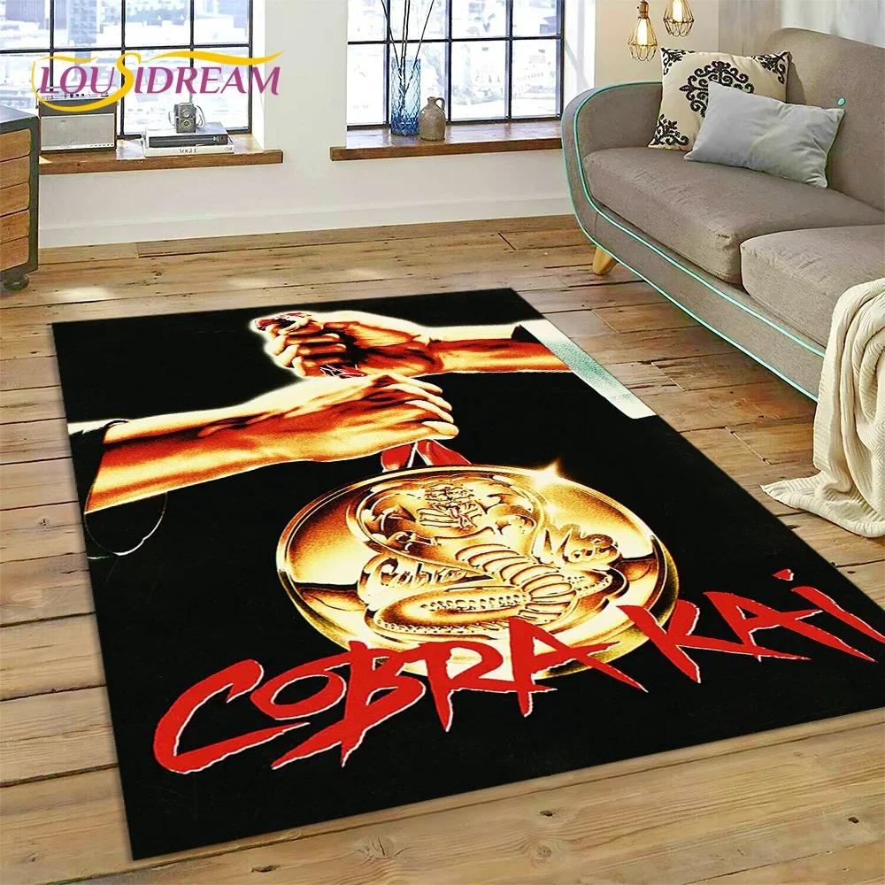 Cobra Kai Classics Телевизионный Ковер Amanda Karate для Спальни Гостиной Домашний Декор Дивана, Игровой Большой Декоративный Коврик для Пола для Детей