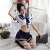 Pure Student Wear Sexy Sailor Wear Erotic Lingerie Uniform Seduction Split Sailor Uniform