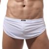 Mens Home Pant Casual Shorts With Penis Pouch Thong Elastic Trunks Underwear