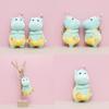 Dinosaur Keychain Cute Cartoon Girl Backpack Decoration Hanging Plush Dolls