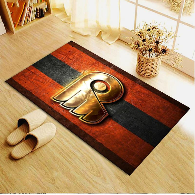 Philadelphia Flyers Carpet Rug For Living Room Bedroom Home Sofa Decorationkids Play Nonslip Floor Mat