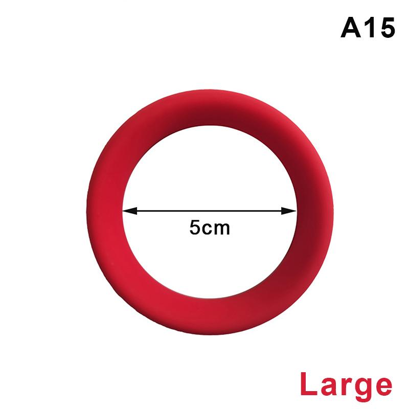 Silicone Cock Ring for Men Penis Ring Delay Ejaculation Stamina Enhancer Erection Prolonged Sex Aid