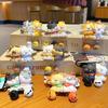 2Pcs/Set Resin Animal Keychain Mini Keychain Sets Creative Couple Pendant  Couple Gift