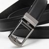 Мужской ремень с автоматической пряжкой, из натуральной коровьей кожи, корейский деловой повседневный ремень, мужской ремень для брюк
