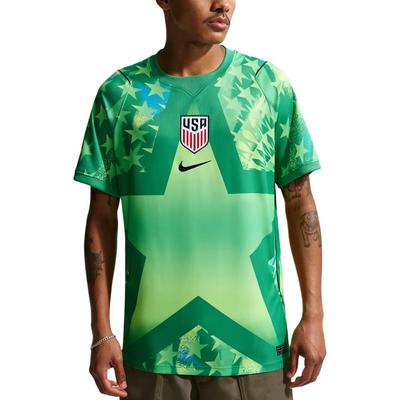 Мужская футбольная майка USMNT Dri-FIT 2026 Stadium Вратарская Реплика С круглым вырезом с коротким рукавом Мужская майка IB5343-324