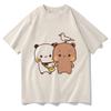 Cute Kawaii Bubu and Dudu T Shirt Fashion Unisex/Women Harajuku Aesthetic Graphic T-Shirt Unisex Cartoon Casual Cotton Tees Shirts Unisex