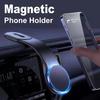 Metal Magnetic Car Phone Holder Bendable Foldable Telephone Stand In Dashboard/Air Vent Cell Phone Mount Universal Mobile Phone Bracket