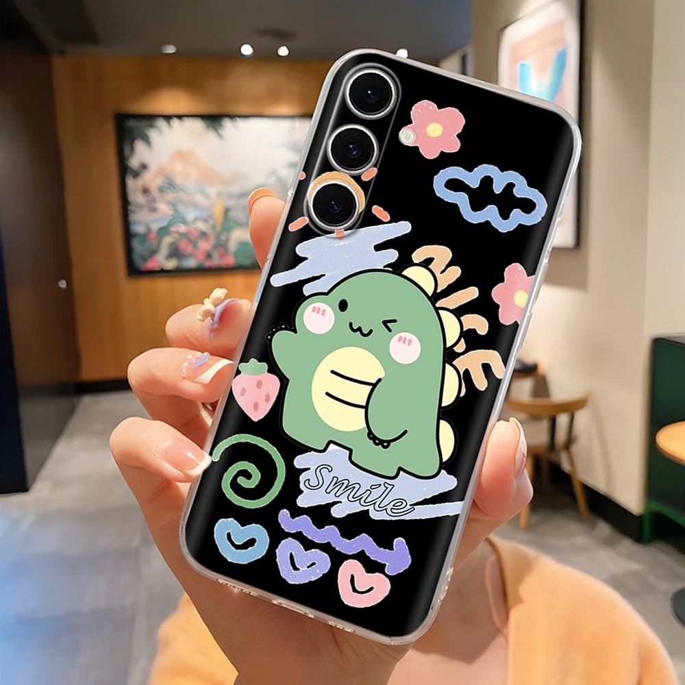 A14 Чехол для Samsung Galaxy A14 Чехол Милый Цветок Прозрачный ТПУ Мягкий Силиконовый Чехол-накладка для Samsung A14 5G GalaxyA14 A 14 Чехлы для телефона