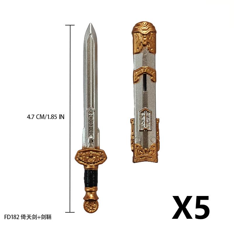 MOC Средневековый Строительный Блок Фигурка Солдата Аксессуары для Оружия Боевой Топор Лук Стрела Ножны для Меча Щит Сборка Пазл Кирпичный Игрушка