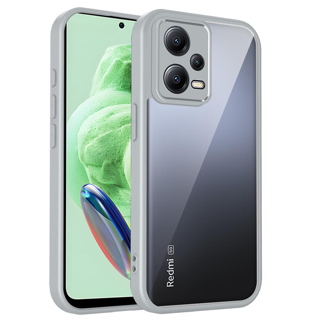 EUCAGR For Xiaomi Poco X5 5G Air Cushion Silicone TPU Bumper Clear Matte Back Cover Hard Phone Case for Xiaomi Poco X5 PocoX5 5G