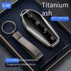 Чехол-брелок из ТПУ Icar для Byd Atto 3 Han Ev Dolphin Durable Second Song Pro Tang Dm Qin Plus Max Yuan Держатель брелка Чехол Цепочка