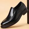 2025 New Designer Soft Leather Shoes for Men Spring Autumn Solid Color Dress Shoes Male Fashion Casual Wedding Shoes Man