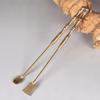 2Pcs/set Incense Tool Incense Equipment Copper Spoon or Shovel Incense Burner Dust Tools
