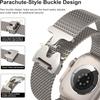 1 шт. ремешок для Apple Watch Milanese Loop для Apple Watch S10 46 мм 42 мм Ultra 2 49 44 45 41 40 38 мм металлический ремешок для часов IWatch 10 9 6 5 SE 7 8 4 3 браслет