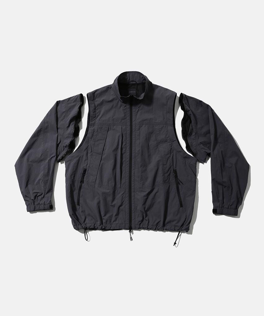 Moif [Ss26] Wide Modular Parka / Graphite