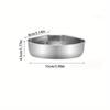 3PCS Serviceable Household Steaming Bowl Beautiful Divided Steaming Plate  Kitchen
