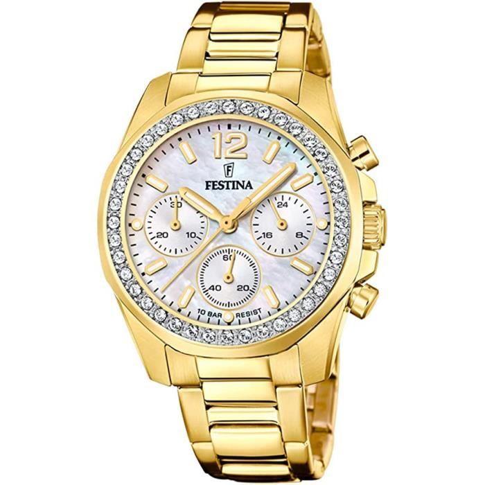 Montre - Festina - Boyfriend Rainbow F20609/1 - Quartz - Acier inoxydable - Cadran Nacre