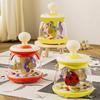 Children's Toy Insect Carousel Amusement Jumping Ball Pressing Toy