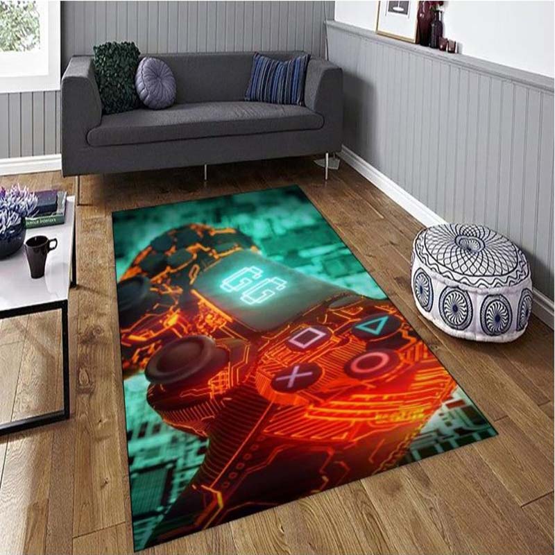 Контроллеры видеоигр Коврики Контроллер плеера Ковры Нескользящий напольный коврик Коврики для спальни Кухня Коврик для двери Коврики для йоги