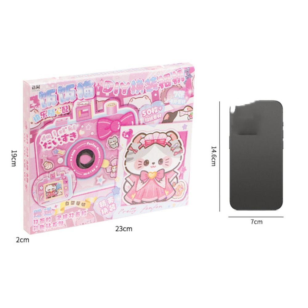 New Design Handmade Diy Toys Crop Free Sticker Games Quiet Book DIY Dress up Toy  Educational Toy