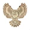 Carved Owl Wall Decor Ornament Decorative Housewarming Gift Centerpiece Statue Wooden Animal