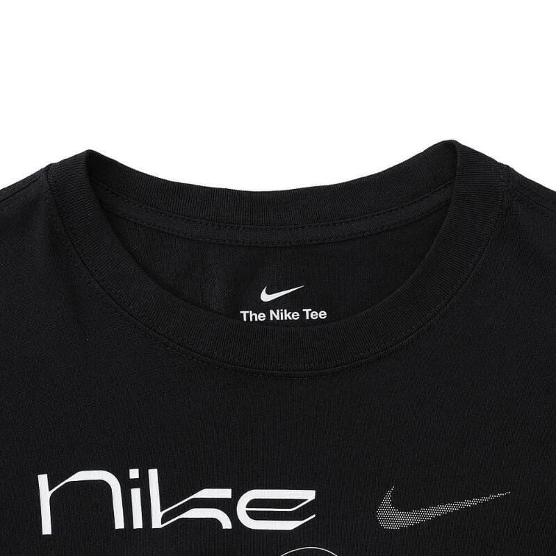 Nike Мужские футболки Max90 Черные с круглым вырезом Умеренный прямой крой FV8419-010
