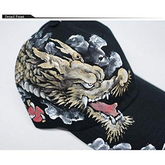 Usui Ryuu Hand-painted Japanese Pattern Cap ryucap