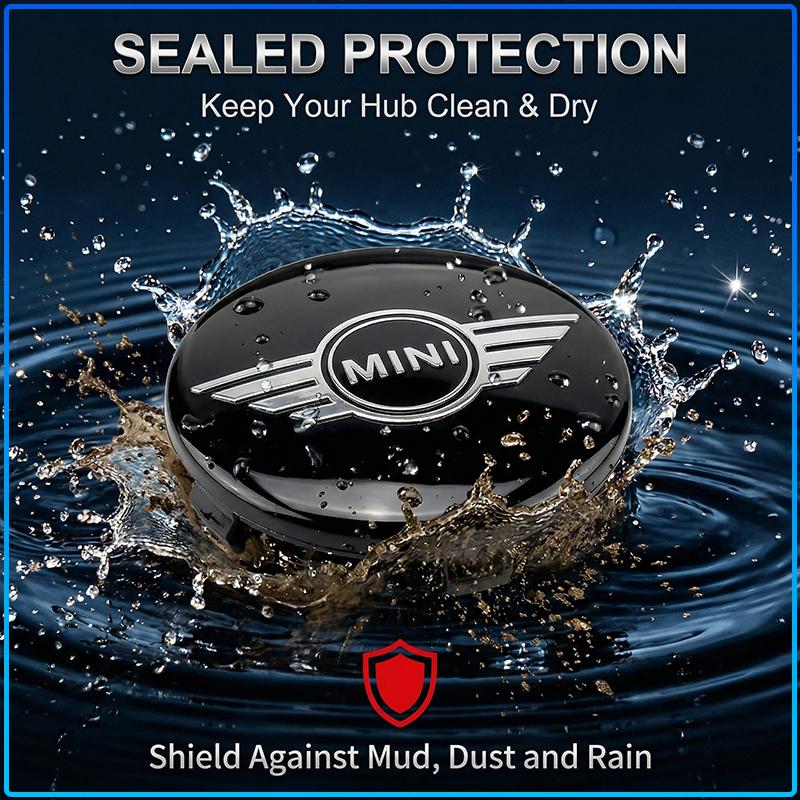 4Pcs 56MM Car Badge Emblem Wheel Center Hub Caps Rim Hubcap Cover For Mini Cooper R50 R52 R53 R55 R56 R60 R61 F54 F55 F56 F60 Clubman