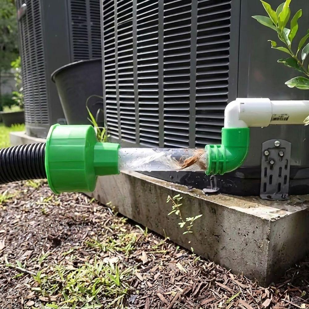 Clear Visible AC Condensate Drain Unclogger Plastic HVAC Pipe Cleaner Tool Air Conditioner
