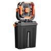 Misting Fan, 2400RPM Motor Camping Misting Fan, Mister Cooling Fans with 12L Water Tank, 20000mAh Battery, 4-Speed Wind & 3 Lighting Modes, Water