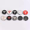 4pcs 56mm for Tesla Car Center Hub Caps Wheel Covers Model 3 Y S X Roadster P75D P85D P90D P100D Badge Exterior Accessorie