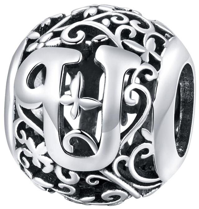 Charms Do Pandora Zawieszka Charms Litera U Srebro 925