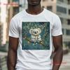 Festive Koala in the Woods T Shirt Christmas s OrnaUnisexts Theme Animal Arts Casual Ideas vintage Washed Stretched homme Stylish