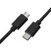 Android Phone Charging Cord Male to Male USB-C to Micro USB Data Cable USB 3.1 Type-C OTG Adapter