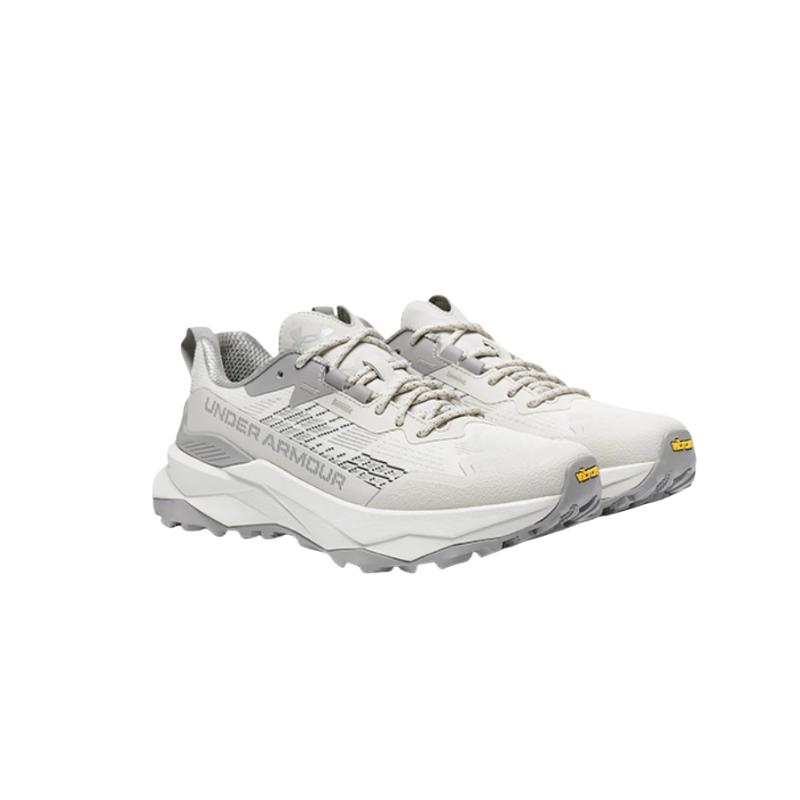 Under Armour Outdoor Comfortable Fashion Low-Top Hiking Shoes Unisex Hiking Shoes Off-White Gray 5138012-0149