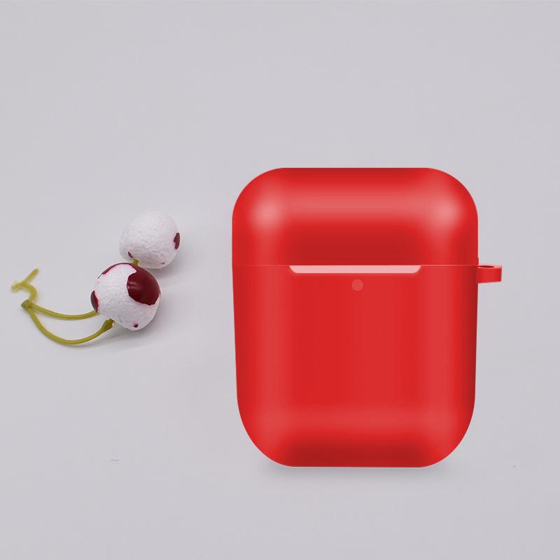 Силиконовый защитный чехол для наушников AirPods 2 — аксессуары второго поколения