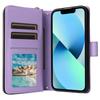 Чехол-кошелек на молнии из кожи для iPhone 13 mini, чехол-сумка через плечо