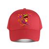 Whimsical Rainbow Frog Cartoon Graphic Illustration Baseball Cap Fashion Unisex Sunhat Womens Outdoor Sports