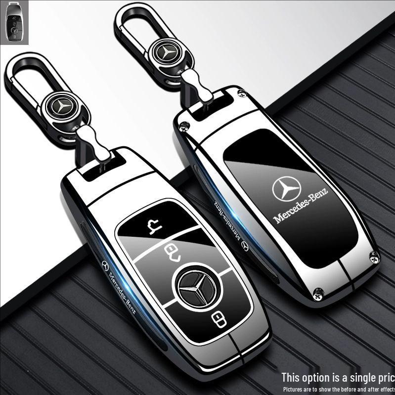 Чехол для ключа Mercedes-Benz для C200L, A180, E300L, GLC260, GLA, GLB, S-класса, B-класса, GLE
