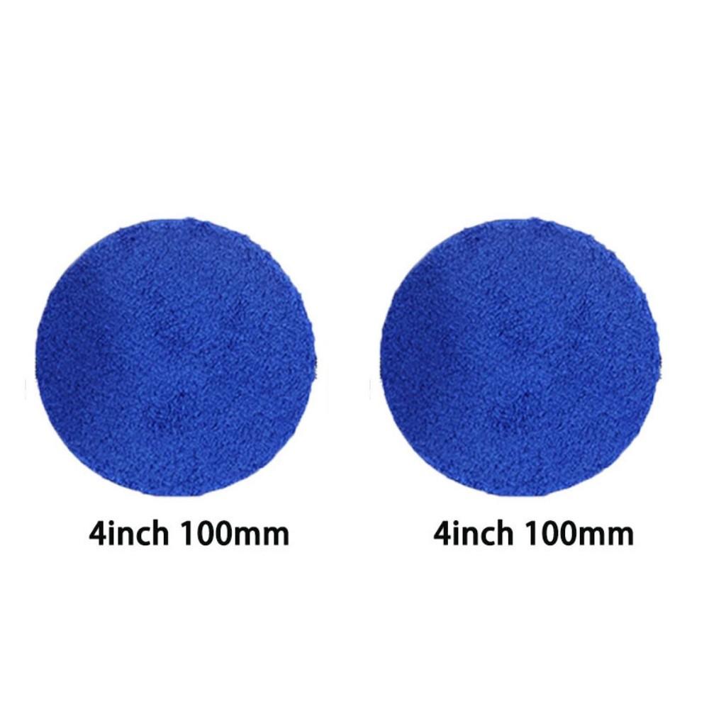 2/3/4/5/6/7inch Microfiber Polishing Pad For Cars Body Polish Wax Buffer Pad Wash Cleaning Micro Fiber Polishing