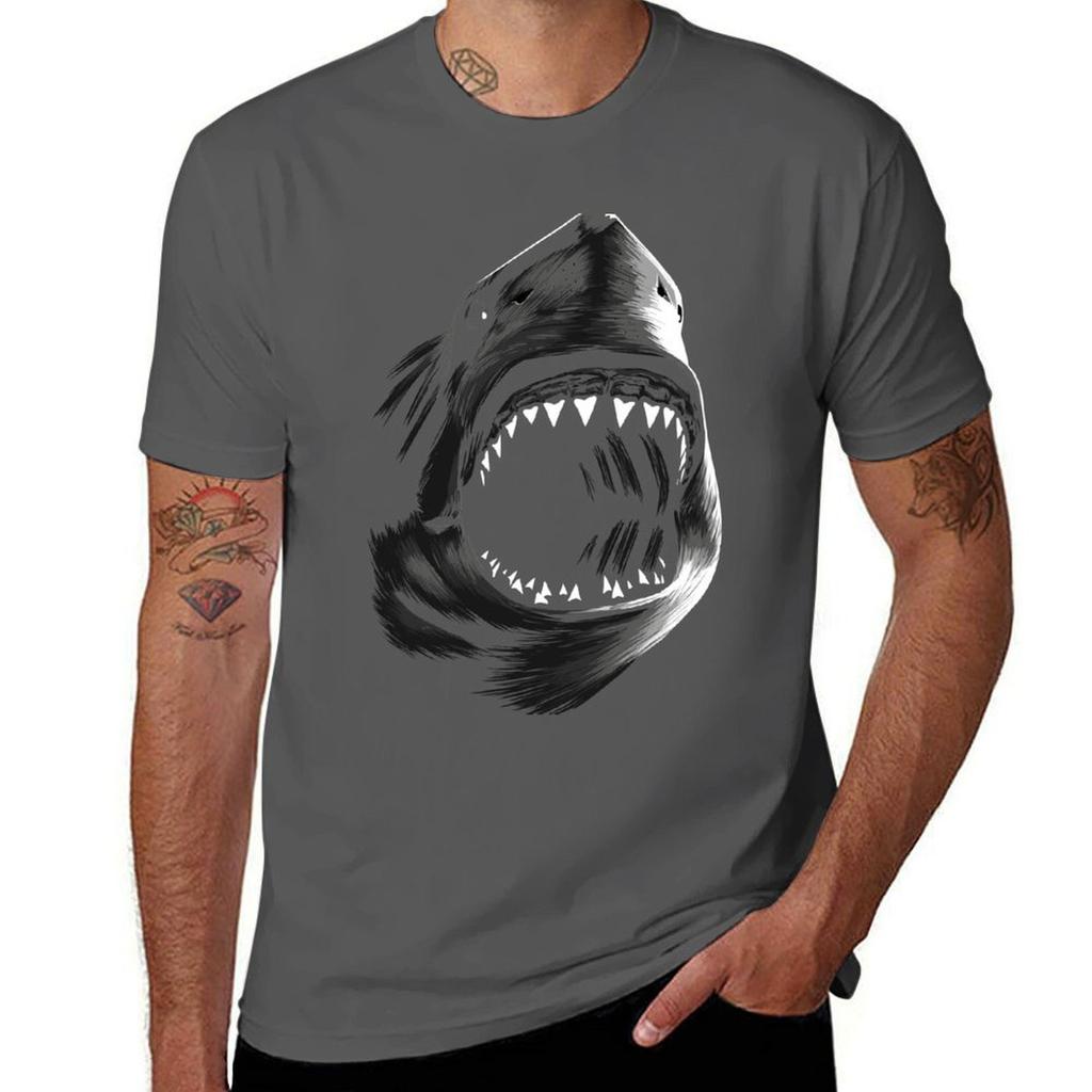 Great Shark T-Shirt t shirts for man cotton t shirt man casual man t shirts for men casual T-Shirt