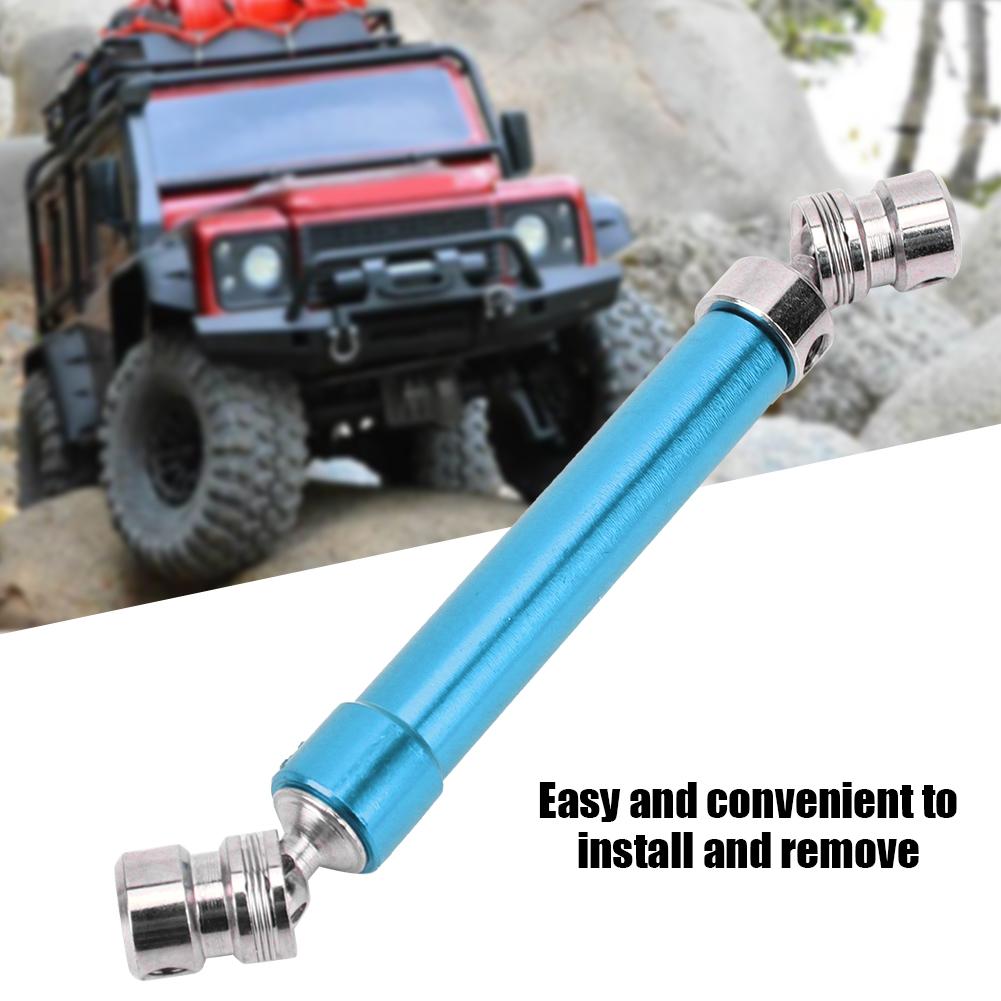110mm Aluminium Alloy Adjustable Hex Drive Shaft Accessory for 1 10 RC Car Crawler Truck Hop Upblue