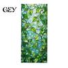 Removable Window Decal Static Glass Sticker, Colored Flower Texture Film, UV Sticker Light Blocking Waterproof Dustproof for Home Decor Privacy Cover