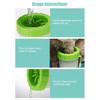 Yousheng Dog Paw Cleaner Cup Portable Dog Paw Cleaning Tool Silicone Paw Cleaner with Soft Bristles for Medium Large Dogs Travel Park Visit