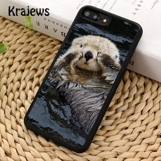 Морская выдра Животное Мягкий Чехол для Телефона Для iPhone 17 Air 16 15 14 plus 11 12 13 pro max coque Оболочка Fundas