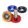 20pcs Lug Nuts Jdm Car Modification M6 Gasket Concave Screw 1.9cm Hexagonal Fasteners A Set Screw Fender Bumper Engine Aluminum